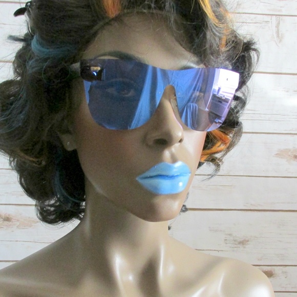 Citizen Republk Accessories Frameless Royal Blue Mirror Square